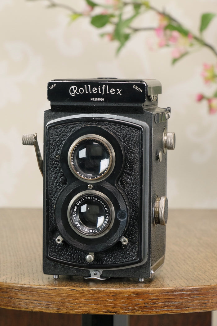 1933 Old Standard Rolleiflex, Freshly Serviced, CLA’d - Frank & Heidecke- Petrakla Classic Cameras