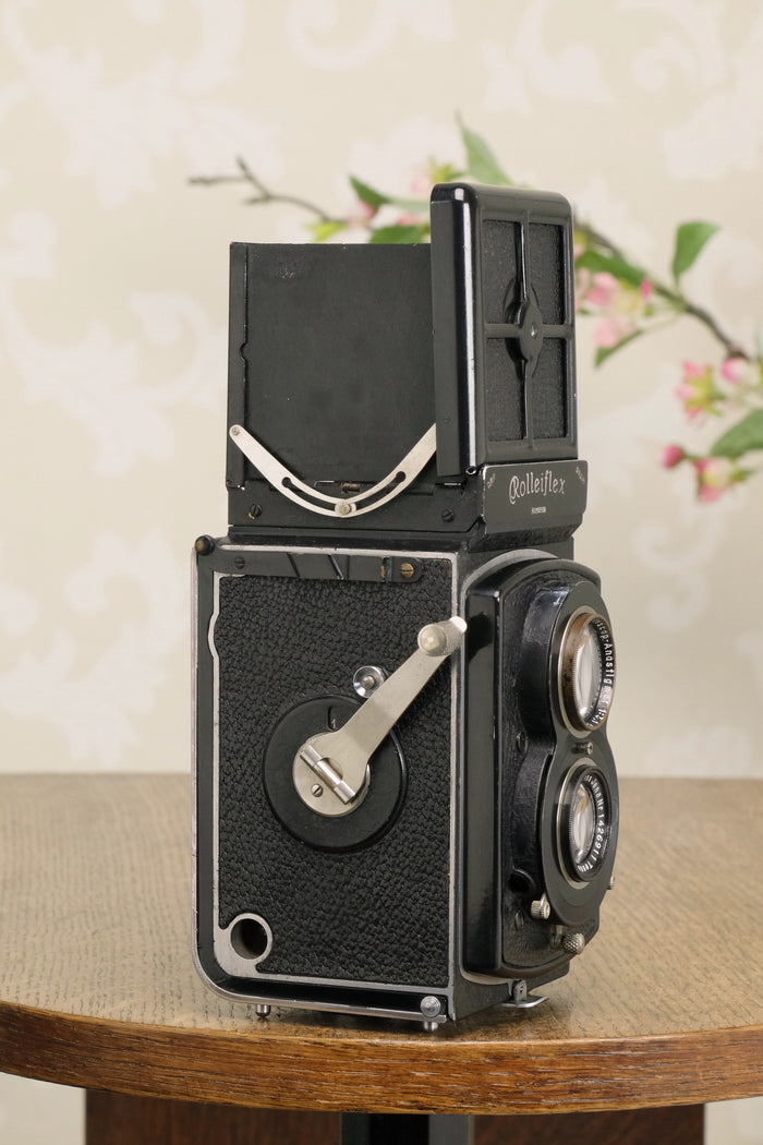 1933 Old Standard Rolleiflex, Freshly Serviced, CLA’d - Frank & Heidecke- Petrakla Classic Cameras