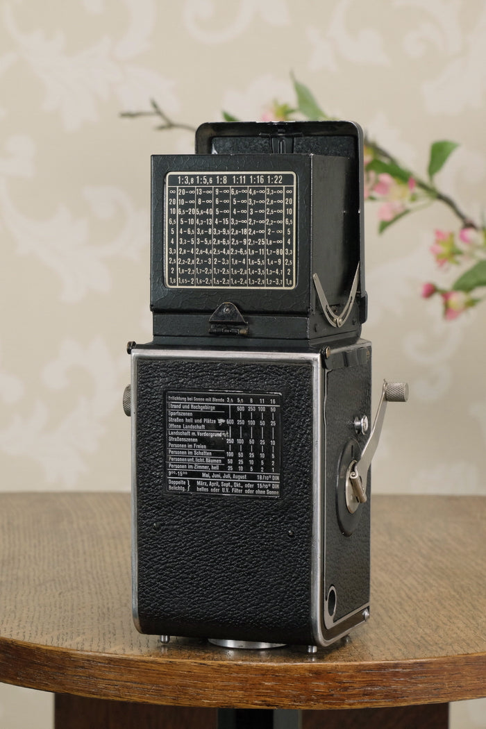 1933 Old Standard Rolleiflex, Freshly Serviced, CLA’d - Frank & Heidecke- Petrakla Classic Cameras