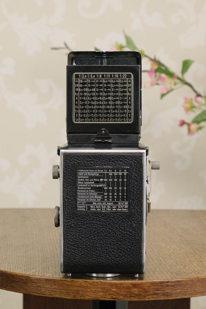 1933 Old Standard Rolleiflex, Freshly Serviced, CLA’d - Frank & Heidecke- Petrakla Classic Cameras