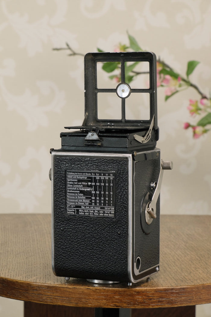 1933 Old Standard Rolleiflex, Freshly Serviced, CLA’d - Frank & Heidecke- Petrakla Classic Cameras