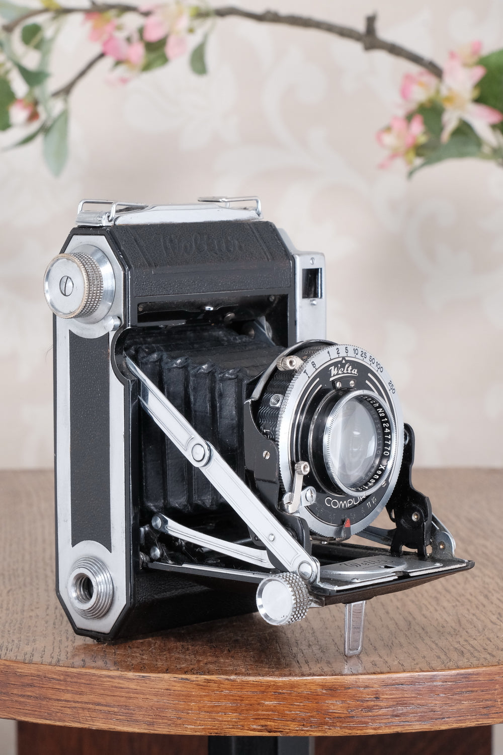 1938 6x6 WELTA WELTUR, Medium format, Coupled Rangefinder Camera. CLA'd, Freshly serviced!