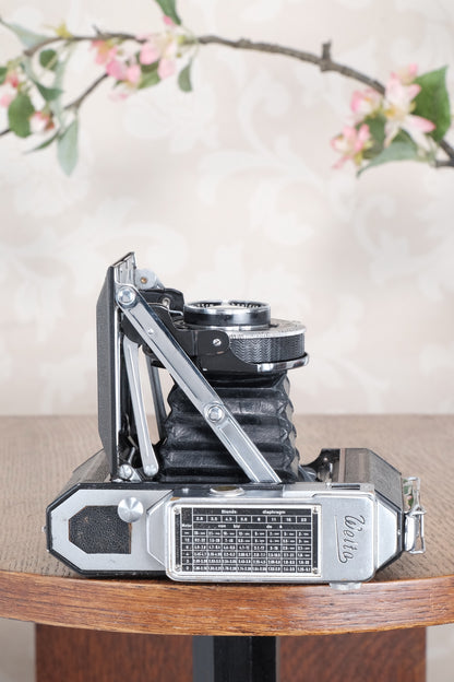 1938 6x6 WELTA WELTUR, Medium format, Coupled Rangefinder Camera. CLA'd, Freshly serviced!