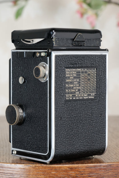 1934 Old Standard Rolleiflex, Freshly Serviced, CLA’d - Frank & Heidecke- Petrakla Classic Cameras