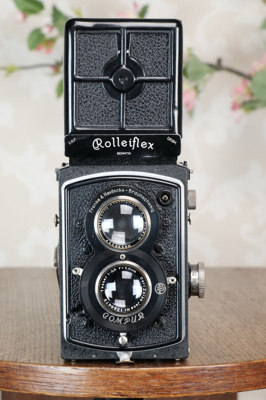 1934 Old Standard Rolleiflex, Freshly Serviced, CLA’d - Frank & Heidecke- Petrakla Classic Cameras