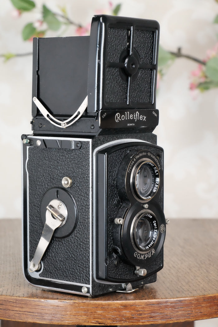 1934 Old Standard Rolleiflex, Freshly Serviced, CLA’d - Frank & Heidecke- Petrakla Classic Cameras