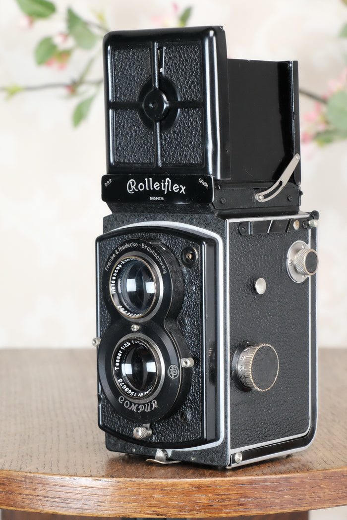 1934 Old Standard Rolleiflex, Freshly Serviced, CLA’d - Frank & Heidecke- Petrakla Classic Cameras