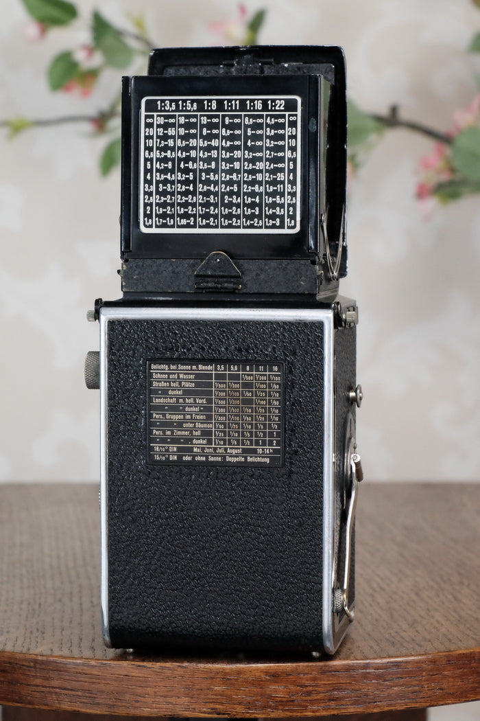 1934 Old Standard Rolleiflex, Freshly Serviced, CLA’d - Frank & Heidecke- Petrakla Classic Cameras