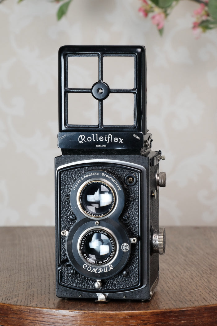 1934 Old Standard Rolleiflex, Freshly Serviced, CLA’d - Frank & Heidecke- Petrakla Classic Cameras