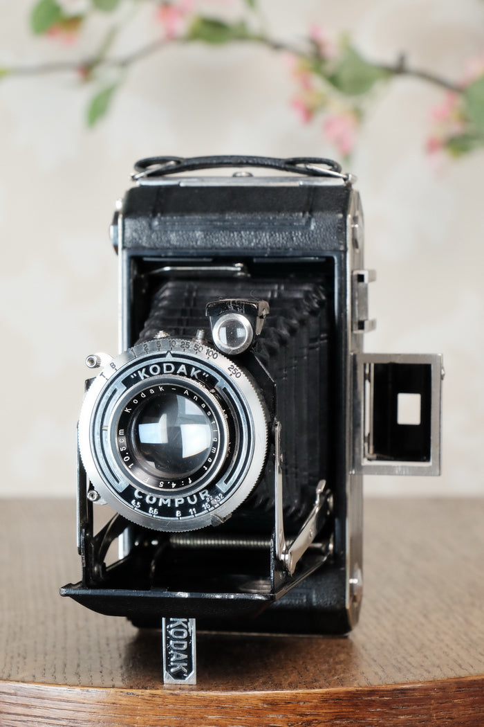 1935 Art Deco Kodak 6x9 camera, Freshly Serviced, CLA’d - Zeiss-Ikon- Petrakla Classic Cameras