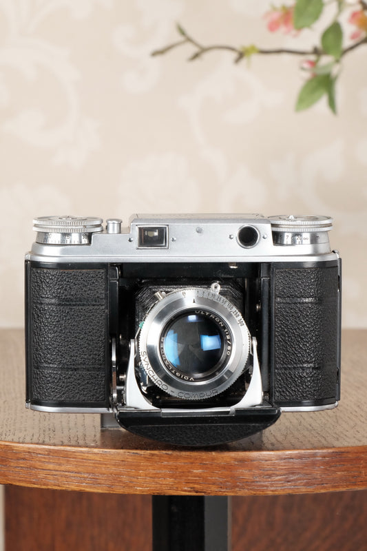 1952 Voigtlander Vito III, Rangefinder with 2.0 Ultron lens, CLA'd, Freshly Serviced! - Voigtlander- Petrakla Classic Cameras