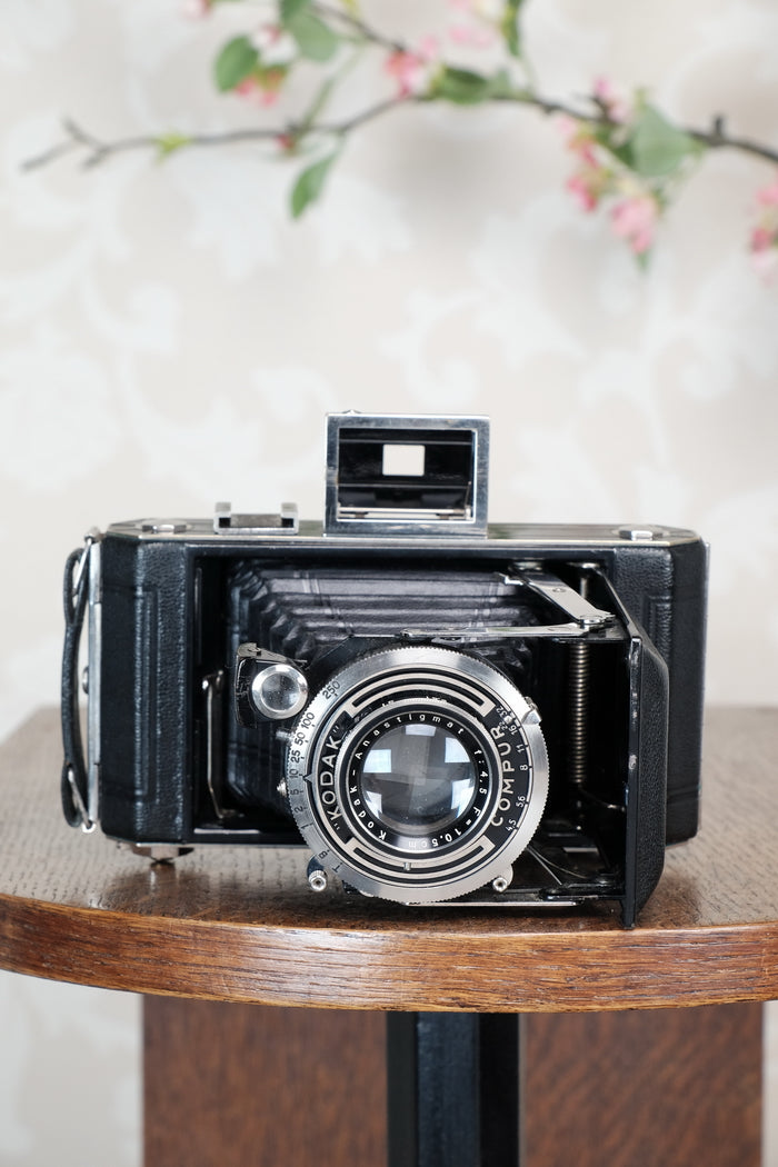 1935 Art Deco Kodak 6x9 camera, Freshly Serviced, CLA’d - Zeiss-Ikon- Petrakla Classic Cameras