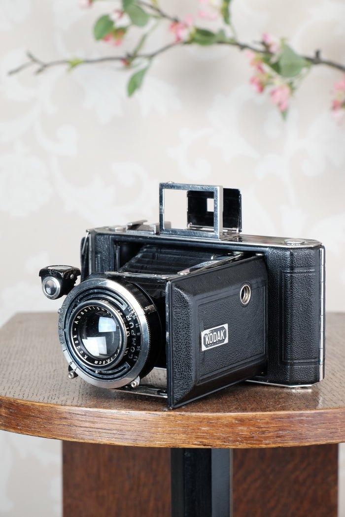 1935 Art Deco Kodak 6x9 camera, Freshly Serviced, CLA’d - Zeiss-Ikon- Petrakla Classic Cameras