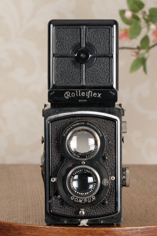 1934 Old Standard Rolleiflex, Freshly Serviced, CLA’d - Frank & Heidecke- Petrakla Classic Cameras