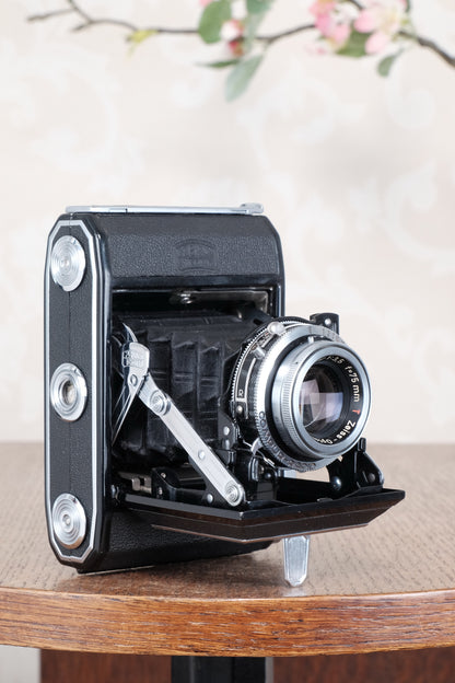 Near Mint! 1950 Zeiss Ikon Ikonta, Freshly Serviced, CLA'd