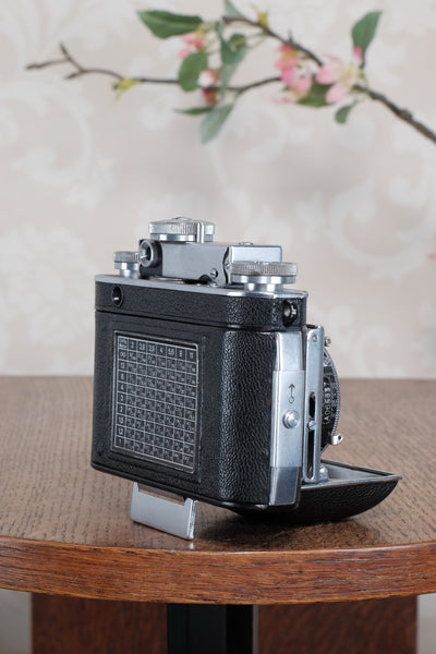 Excellent! 1936 chrome Certo Dollina II, 35mm Rangefinder camera, Freshly Serviced, CLA’d