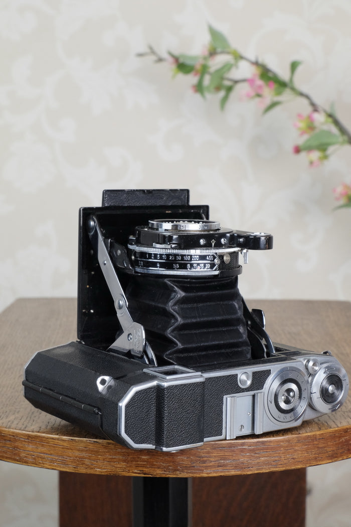 SUPERB! 1939 Zeiss Ikon Super Ikonta 6x6, Tessar lens, Freshly Serviced! - Zeiss-Ikon- Petrakla Classic Cameras