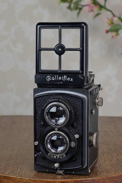 Excellent! 1934 Old Standard Rolleiflex, Freshly Serviced, CLA’d! - Frank & Heidecke- Petrakla Classic Cameras