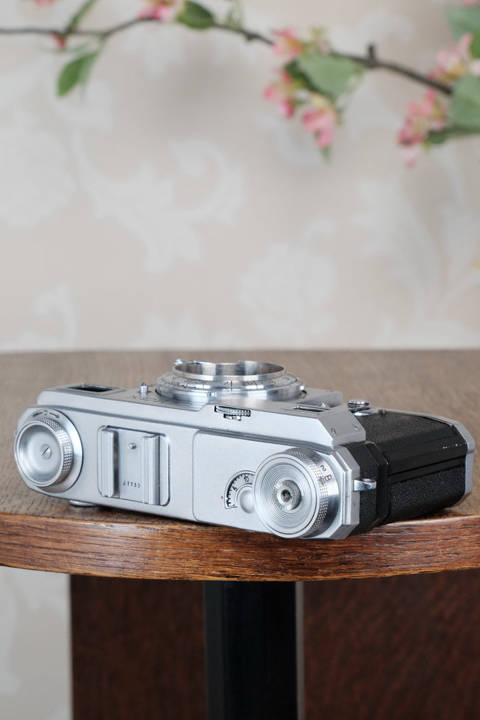 1939 Zeiss Ikon Contax II Body, CLA'd, Freshly Serviced! - Zeiss-Ikon- Petrakla Classic Cameras