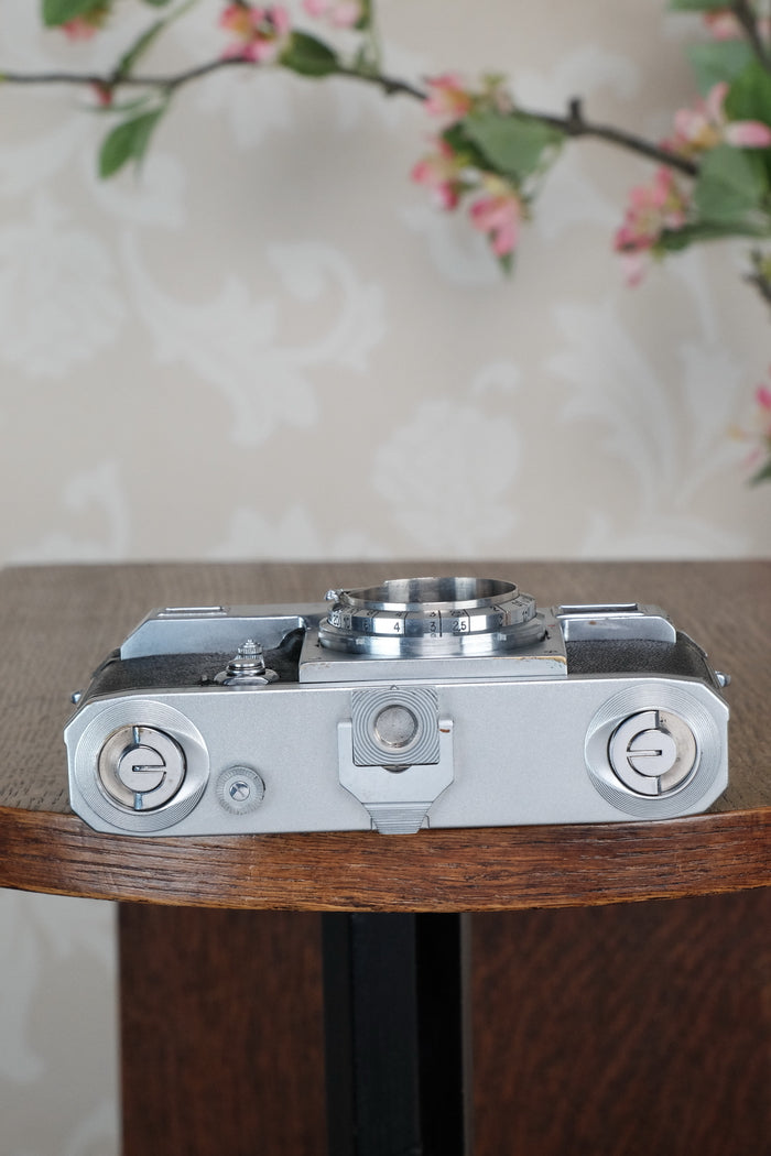 1939 Zeiss Ikon Contax II Body, CLA'd, Freshly Serviced! - Zeiss-Ikon- Petrakla Classic Cameras