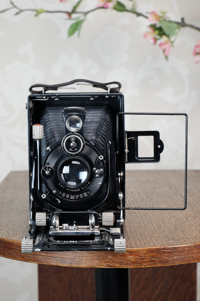 1926 Voigtlander Bergheil Camera with HELIAR LENS! Freshly serviced CLA’d - Voigtlander- Petrakla Classic Cameras