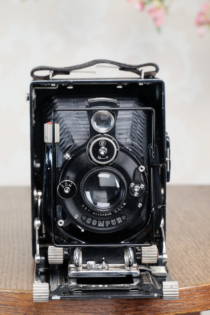 1926 Voigtlander Bergheil Camera with HELIAR LENS! Freshly serviced CLA’d - Voigtlander- Petrakla Classic Cameras