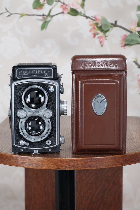 SUPERB! 1939 Rolleiflex Automat, Freshly Serviced, CLA’d - Frank & Heidecke- Petrakla Classic Cameras