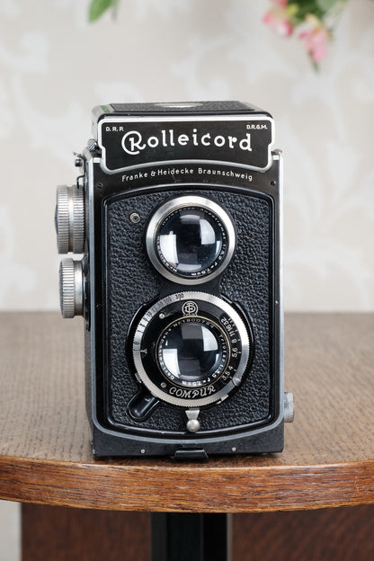 SUPERB! 1936 Rolleicord CLA's, Freshly Serviced! - Frank & Heidecke- Petrakla Classic Cameras