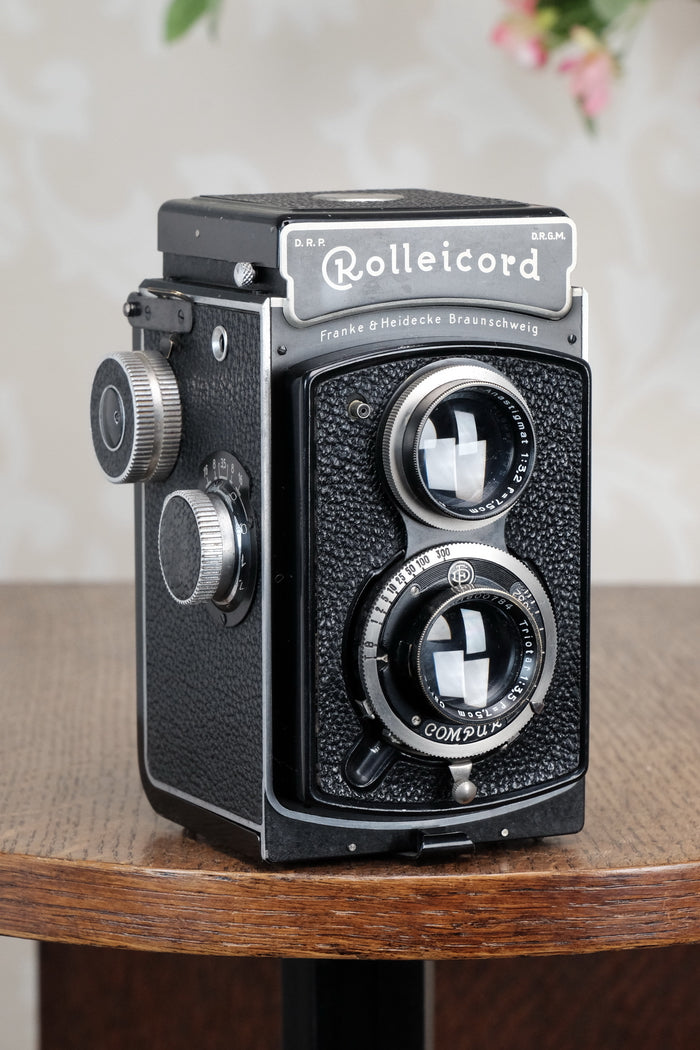 SUPERB! 1936 Rolleicord CLA's, Freshly Serviced! - Frank & Heidecke- Petrakla Classic Cameras