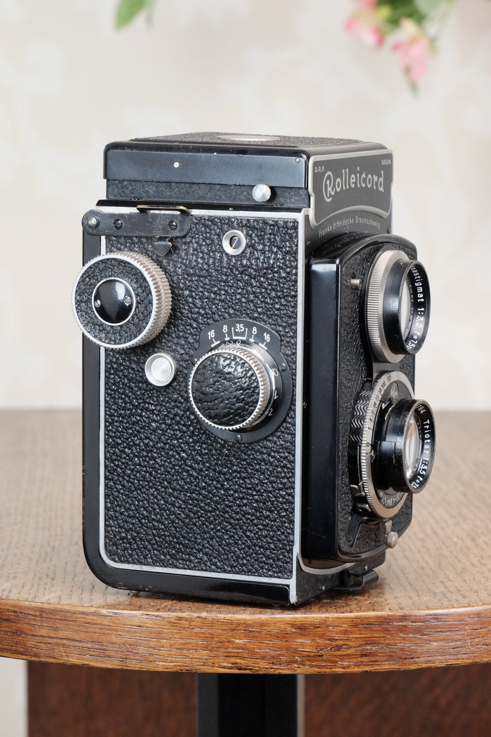 SUPERB! 1936 Rolleicord CLA's, Freshly Serviced! - Frank & Heidecke- Petrakla Classic Cameras