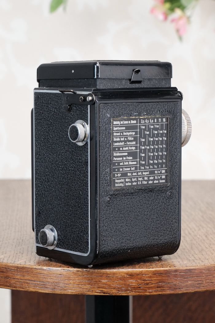 SUPERB! 1936 Rolleicord CLA's, Freshly Serviced! - Frank & Heidecke- Petrakla Classic Cameras