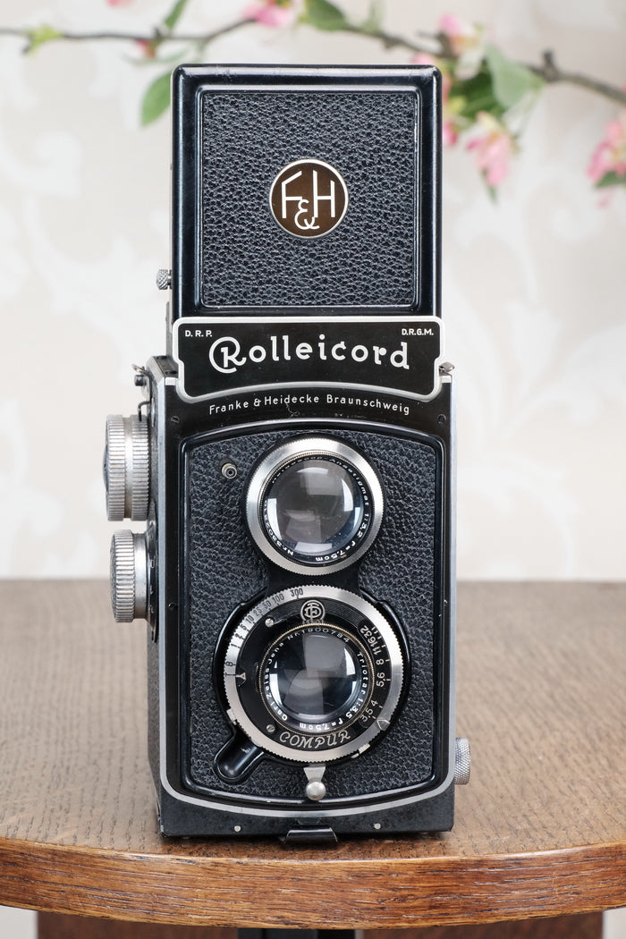 SUPERB! 1936 Rolleicord CLA's, Freshly Serviced! - Frank & Heidecke- Petrakla Classic Cameras