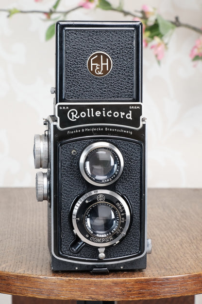 SUPERB! 1936 Rolleicord CLA's, Freshly Serviced! - Frank & Heidecke- Petrakla Classic Cameras