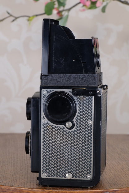 1934 Art-Deco Nickel-plated Rolleicord CLA’d, Freshly Serviced!