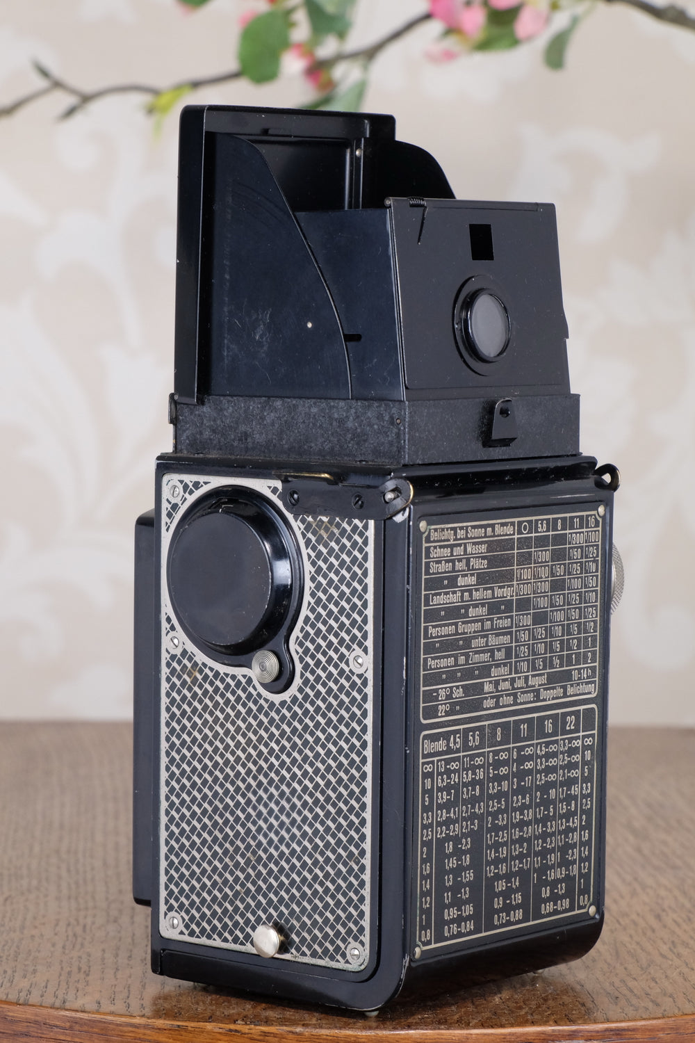 1934 Art-Deco Nickel-plated Rolleicord CLA’d, Freshly Serviced!