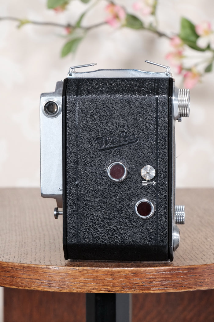 1937 WELTA WELTUR, CLA’d 6x6 Medium format, Coupled Rangefinder Camera, FRESHLY SERVICED! - Welta- Petrakla Classic Cameras