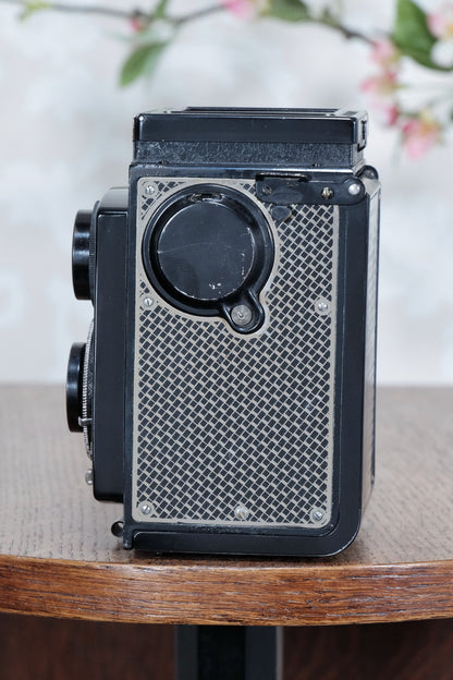 1935 Art-Deco Nickel-plated Rolleicord  CLA's, Freshly Serviced! - Frank & Heidecke- Petrakla Classic Cameras