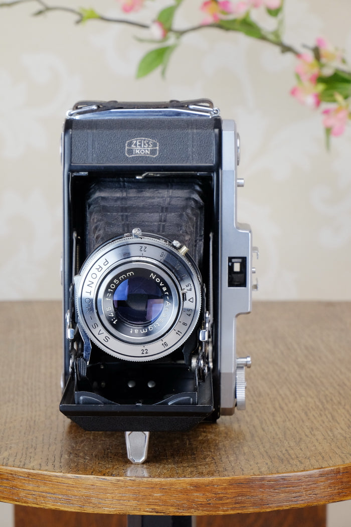 Superb! 1955 6x9 Zeiss-Ikon Nettar , CLA'd, Freshly Serviced! - Zeiss-Ikon- Petrakla Classic Cameras