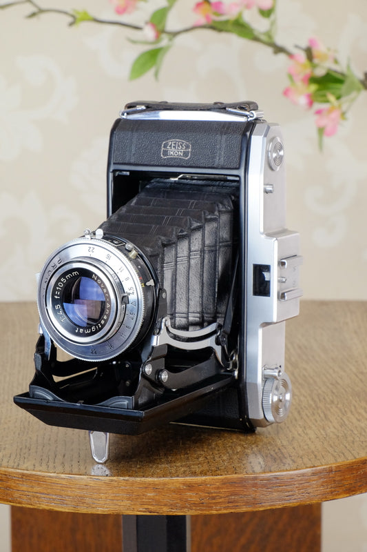 Superb! 1955 6x9 Zeiss-Ikon Nettar , CLA'd, Freshly Serviced! - Zeiss-Ikon- Petrakla Classic Cameras