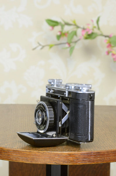 SUPERB! 1935 35mm Certo Dollina folding camera, Freshly Serviced! - Certo- Petrakla Classic Cameras