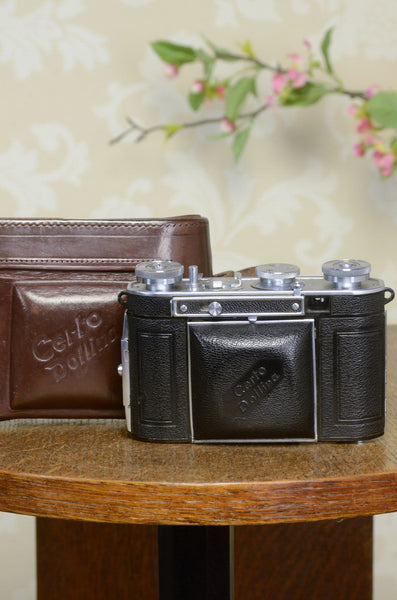 SUPERB! 1935 35mm Certo Dollina folding camera, Freshly Serviced! - Certo- Petrakla Classic Cameras