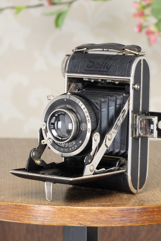 Rare! 6x6 1936 CERTO Super Sport Dolly, CLA'd, Freshly Serviced! - Certo- Petrakla Classic Cameras