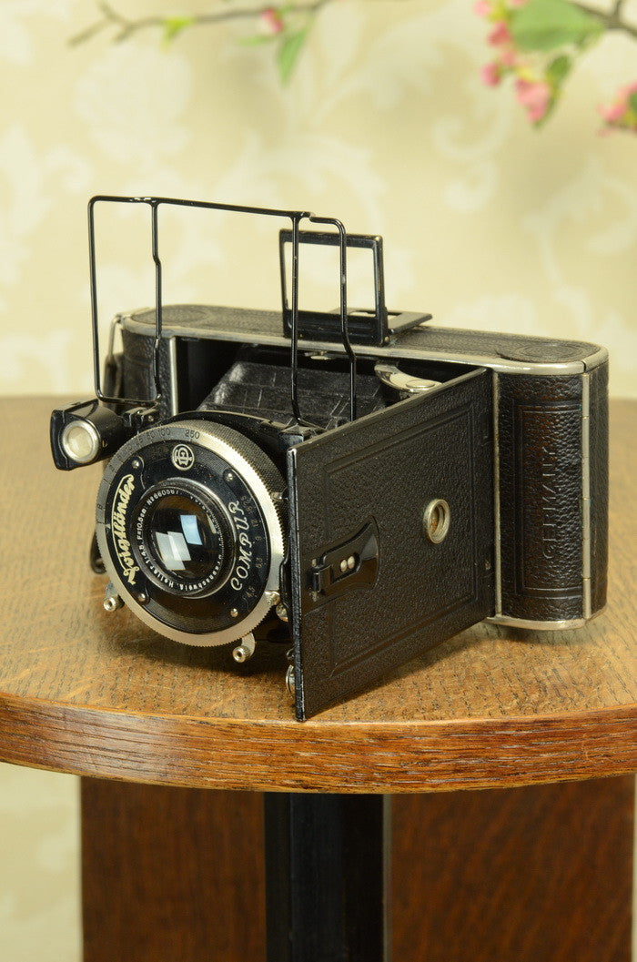 SUPERB!  1931 Prewar Voigtlander 6x9 Folder with HELIAR lens. FRESHLY SERVICED! - Voigtlander- Petrakla Classic Cameras