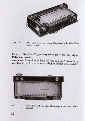 9 SUPERB Zeiss Ikon Contax I II III IIa IIIa manuals and much more, PDFs DOWNLOAD! - Zeiss-Ikon- Petrakla Classic Cameras