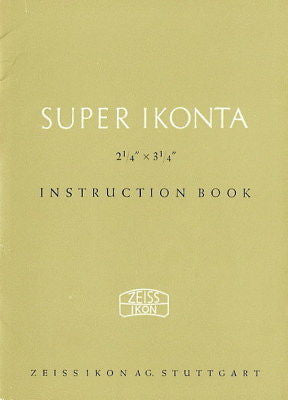 14 SUPERB Zeiss Ikon (Super) Ikonta manuals, PDFs DOWNLOAD! - Zeiss-Ikon- Petrakla Classic Cameras