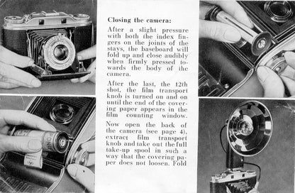 Agfa Isolette III, instruction for use. PDF Download! - Agfa- Petrakla Classic Cameras