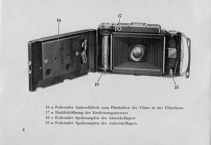 Gebrauchsanweisung zur Super Ikonta II (Dresden),  PDF DOWNLOAD! - Zeiss-Ikon- Petrakla Classic Cameras