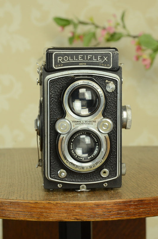 1937 Rolleiflex Automat, Freshly Serviced, CLA’d - Frank & Heidecke- Petrakla Classic Cameras