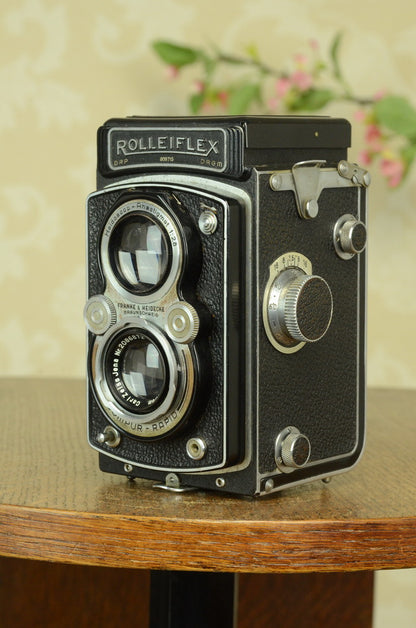 1937 Rolleiflex Automat, Freshly Serviced, CLA’d - Frank & Heidecke- Petrakla Classic Cameras