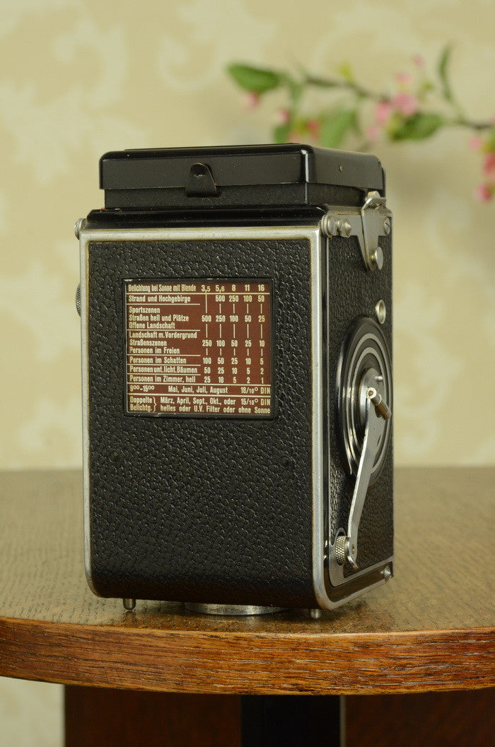 1937 Rolleiflex Automat, Freshly Serviced, CLA’d - Frank & Heidecke- Petrakla Classic Cameras